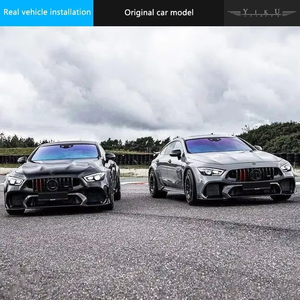 <span class=keywords><strong>RT900</strong></span> B ชุดบอดี้900สำหรับ Mercedes-Benz AMG GT53 GT50 GT63กันชนหน้าหลังขอบกระโปรงล้ออะไหล่รถยนต์สไตล์ B - Product Image 3
