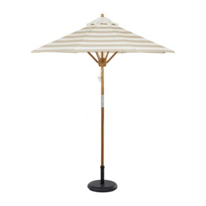 <span class=keywords><strong>Parasol</strong></span> <span class=keywords><strong>de</strong></span> jardin extérieur personnalisable en bois massif avec mât central pour hôtel, plage, terrasse et piscine - Product Image 3
