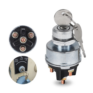 Interruptor de Encendido Universal YC102850 SL con Llave para Camiones, Vehículos Agrícolas, Montacargas y Equipos de Ingeniería - Product Image 2