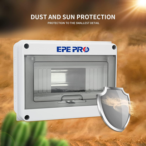 EPEPRO HT-<span class=keywords><strong>8</strong></span>方式MCB断路器IP65防水配电箱，带DIN导轨可靠的电气保护 - Product Image 2