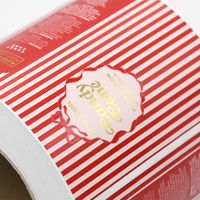 Etiquetas Personalizadas para Frascos de Cosméticos con Estampado en Lámina Dorada, Etiquetas para Productos de Marca Privada, Etiqueta para Cuidado de la Piel