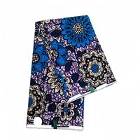 Kain Cetak Lilin Afrika 100% Katun Desain Afrika Capulana Ankara Pagne Batik Nigeria Kain Lilin Tissu Afrika