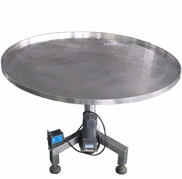 China High Quality Factory Supply Finished Products Collection Rotary Collecting Table