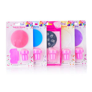 Kit de plaques de tamponnage pour nail art, outil de manucure DIY, tamponneur à ongles avec gabarit de motifs, fourni par l'usine - Product Image 3
