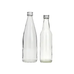 玻璃制造商8盎司16盎司32盎司果汁瓶玻璃瓶饮料咖啡冷饮瓶带盖