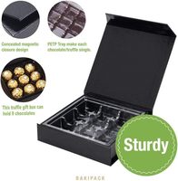 Logo personnalisé emballage de luxe de fleurs florales en chocolat boîte cadeau rigide avec tiroir boîte cadeau fleur