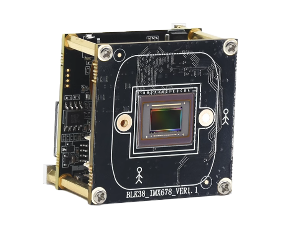 Ansense Defogging 8MP IMX678 CMOS 4G Night Vision Embedded Camera Module HI3519DV500 H.264/H.265 AI Denoise Bad Weather
