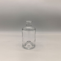 Produsen dapat disesuaikan 375ml botol anggur Qin dengan tutup atas Flip gabus warna kustom permukaan Cap emas panas untuk wiski/Vodka