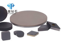 Pointes PCD, fraises PDC, plaquettes PCBN et CBN vierges pour outils de coupe de pierre et de briques et usage industriel