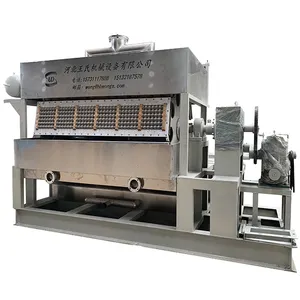 Preço fábrica Egg Tray Making Machine/Paper Egg Carton Machine Linha de produção máquinas para pequenas empresas