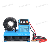 Presse à sertir hydraulique portable automatique haute pression 12V/24V pour flexibles de direction assistée, avec pompe à roulement de haute précision