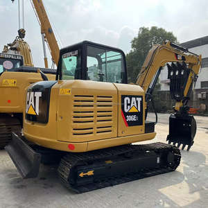 Caterpillar pour Cat 306E2 Mini Excavator Series 303-308 6ton Poids de fonctionnement Excavatrice de machines de construction en bon état - Product Image 2