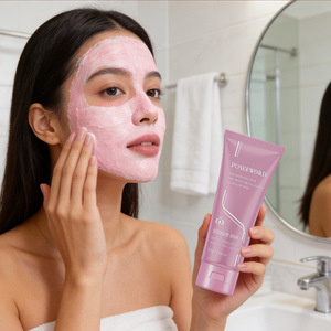 Cosméticos Hidratantes con Ácido Hialurónico y Colágeno - Mascarilla Hidratante Fresca y Mate - Product Image 4