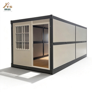 Casa Contenedor Plegable Tipo <span class=keywords><strong>X</strong></span> Móvil TENSHOU de 40 pies/20 pies, de Una Planta, con Aislamiento Térmico - Product Image 1