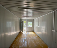 Maison préfabriquée en panneaux sandwich en acier de 3*2.8*6 mètres, maison résidentielle avec 1 chambre, maison conteneur préfabriquée