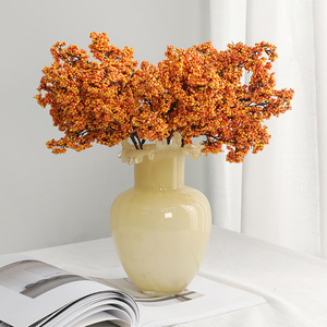 Décoration minimaliste moderne simple branche rose PETIT <span class=keywords><strong>HOUX</strong></span> FRUIT Fleurs artificielles pour la décoration <span class=keywords><strong>de</strong></span> la maison - Product Image 2