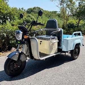 Venta directa de fábrica, triciclo eléctrico, bicicleta eléctrica, bicicleta de carga eléctrica de 3 ruedas, triciclo eléctrico con asiento de pasajero - Product Image 1