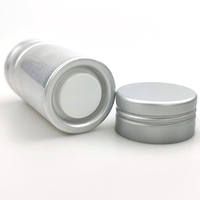 Déodorant en stick aluminium 50g, tube métallique, format voyage, design push-up, options multicolores, logo personnalisé, marque OEM, cosmétique