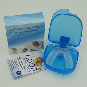 Protector bucal de silicona ajustable de marca privada para ronquidos, muestra gratuita, protector bucal personalizado para <span class=keywords><strong>dormir</strong></span> con estuche. - Product Image 5