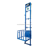 3m 6m Plate-forme élévatrice électrique pour le fret des personnes Petit matériel Cargo Lift Warehouse Household OEM Custom