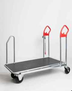 Fabriek Goedkope Prijs Magazijn Handvrachtwagen Vrachtwagens <span class=keywords><strong>Platform</strong></span> Trolleys - Product Image 2