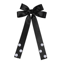SASAACC petite perle fraîche arc épingle à cheveux fille doux Joker cheveux accessoires princesse thé haut Clip coiffure