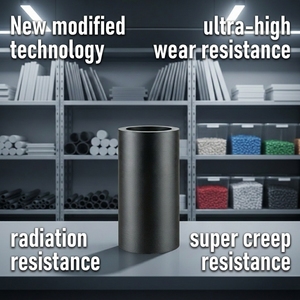 New Technology Super Modified Engineering Plastics PTFE Rod Particle Size 25-35m for Automotive Parts Molding High Wear