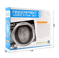 Kit d'agent secret réaliste pour enfants : Laboratoire interactif d'investigation sur les lieux de crime avec pack d'outils professionnels de collecte d'évidences