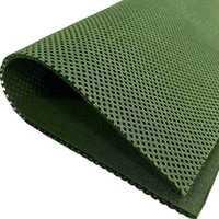 Tissu respirant en maille 3D Spacer 100 % polyester tricoté pour doublure de chaussures, vêtements de sport et sacs