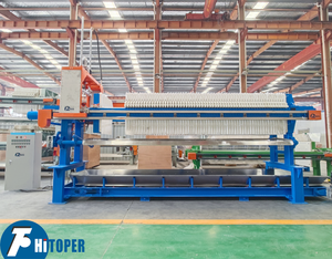 Filtre à boues prix du filtre-presse à chambre une fois ouverte pour le traitement des boues - Product Image 1