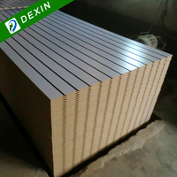 Panneaux doublés en mélamine pour magasin, noir sur blanc, 4 "x 8" ou 4 "x 4"