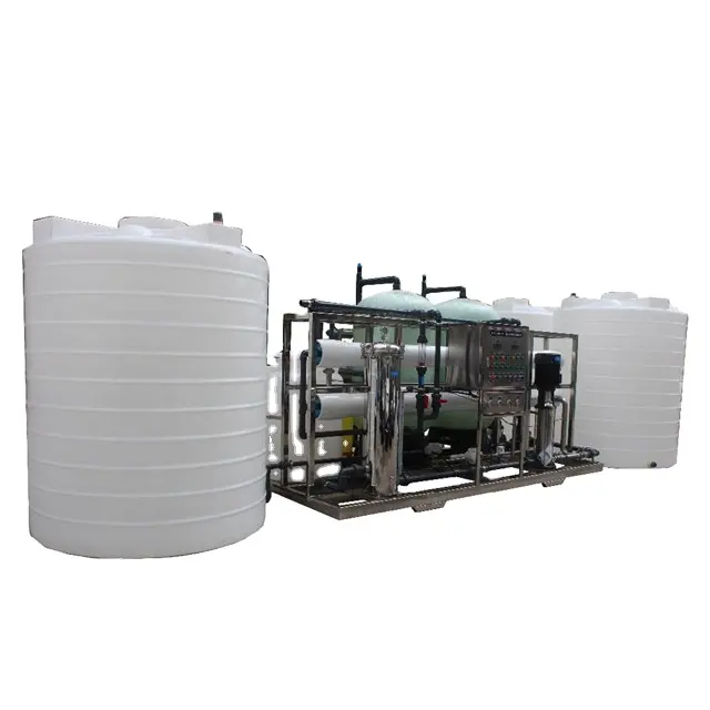 Sand filter Meer wasser reinigen 6000 liter RO behandlung anlage Wasser entsalzung maschine