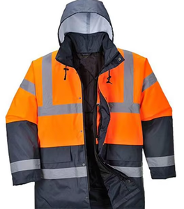 Giacca di sicurezza impermeabile e <span class=keywords><strong>antivento</strong></span> personalizzata giacca fluorescente prezzo all'ingrosso - Product Image 2