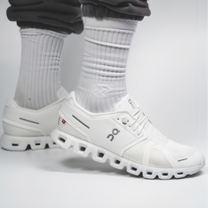 Chaussures de course à coussinets on Cloud5 pour hommes, respirantes, légères, en maille, avec gel athlétique, antidérapantes, pour l'entraînement et la marche (également adaptées aux femmes) - Product Image 3