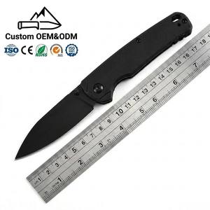 Cuchillo Plegable de Camping de Grado Industrial <span class=keywords><strong>Ganzo</strong></span>, Hoja de 18.6 cm, Acero 8Cr13Mov, Grosor de 3 mm, Personalizable OEM, Punta de Gota, Borde Dentado, EDC - Product Image 1