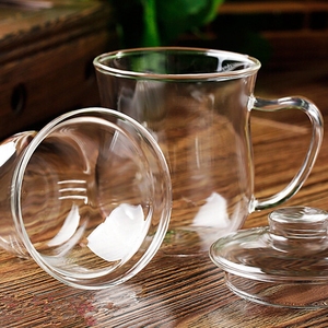 Grande tazza <span class=keywords><strong>da</strong></span> tè borosilicato 17.6oz/520ml, tazza trasparente per tè sfuso, bustine di tè in fiore tazza <span class=keywords><strong>da</strong></span> tè in vetro con infusore e coperchio - Product Image 3