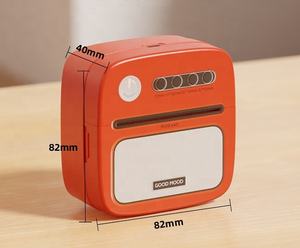 طابعة جيب صغيرة للصقائق، طابعة لاسلكية صغيرة محمولة للصاقات بدون حبر للهواتف بنظام تشغيل iOS وAndroid، تطبيق الصور DIY Note MemoGift - Product Image 5