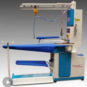 <span class=keywords><strong>Table</strong></span> à <span class=keywords><strong>repasser</strong></span> industrielle automatique sous vide avec surface perforée pour la fabrication de vêtements et le pressage textile - Product Image 6