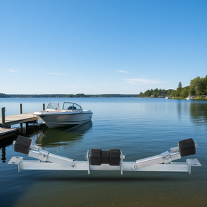 Remolque para barco D0100H7H2CJ con rodillos de quilla y soporte inferior para transporte de embarcaciones - Product Image 2