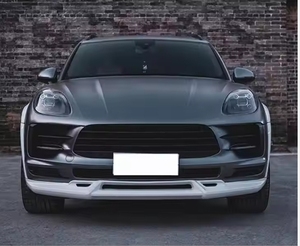 Para 2018-2021 Porsche Macan 95B 95B.2 <span class=keywords><strong>TKT</strong></span> estilo Kit <span class=keywords><strong>de</strong></span> carrocería labio delantero difusor trasero faldón lateral parachoques escape recortes nuevo - Product Image 2