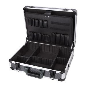 Xách tay Trọng lượng nhẹ tùy chỉnh nhôm hộp công cụ OEM hỗ trợ dễ dàng mang theo với bọt lót - Product Image 3