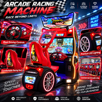 LST Wholesale Machine de jeu d'arcade de course automobile 42 pouces à monnayeur, simulateur de conduite