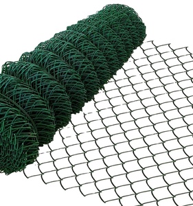 Nhà Máy Cung Cấp Mạ Kẽm Lưới Vuông PVC Dệt Kim Lưới Cho Nuôi Trồng Thủy Sản Hàng Rào Với Dây Chuỗi Liên Kết Hàng Rào Cỏ - Product Image 5