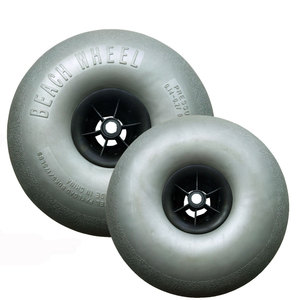 Pneus gonflables en plastique, grande taille, 16 pouces, jantes pour charrette de plage, de pêche, livraison gratuite - Product Image 1