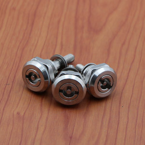 Xin Jieliang Cylindrical <b>Lock</b> MS704-23-28-34 Stainless Steel Rotary <b>Latch</b> Single Sided Door <b>Lock</b> - Product Image 2