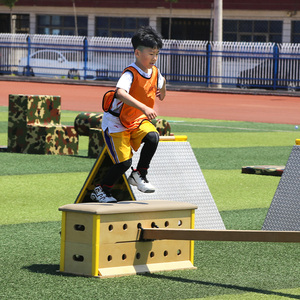 Prix Compétitif, Équipement d'Entraînement Robuste et Confortable en Bois <span class=keywords><strong>pour</strong></span> Gymnastique, Parkour et Équilibre, Idéal <span class=keywords><strong>pour</strong></span> le Sport et l'École - Product Image 4