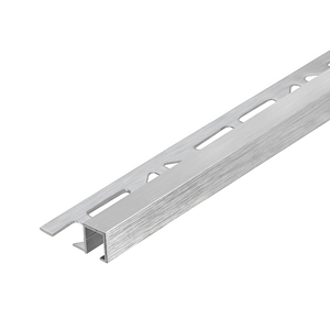 Bande de finition décorative autocollante en aluminium minimaliste de forme carrée pour bordures de carrelage, protection des bords muraux - Product Image 3