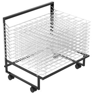 Art <strong>Painting</strong> <strong>Dry</strong> Tower Shelf Holder Metal Wire Scrapbook Paper Display <strong>Rack</strong> Iron Material Wallpaper Display <strong>Racks</strong> Drying <strong>Rack</strong> - Product Image 3