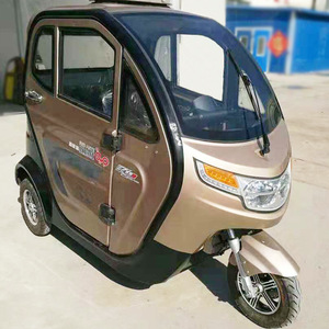 Electric Tricycle Closed 48V <b>2</b> Seater <b>Passenger</b> Use - Product Image 2