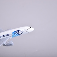 Modèle d'avion en métal moulé sous pression Egypt Air 777 de 16 cm avec train d'atterrissage, échelle 1:5, en zinc, pour garçons, jouet modèle d'avion